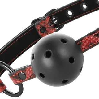 Bâillon en cuir