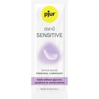 Med Lubrifiant Base Eau Sensitive Glide 2 ML Pjur lubrifiant