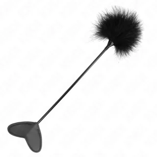 Plumes Tickle avec Pagaie Coeur 31 CM Kink