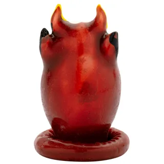 Modèle Taureau 1 : préservatif fantaisie peint à la main Condomerie, objet décoratif