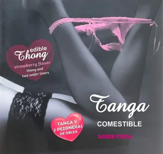 Thong Azyme pour Fille et 2 Coussins de Matelier Saveur Hotflowers lingerie