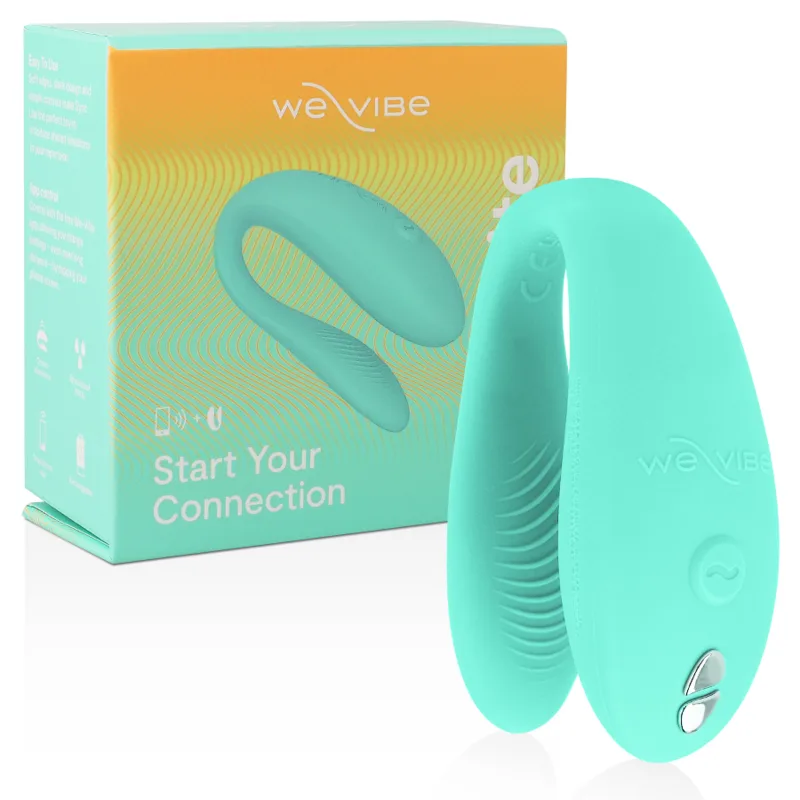 Vibe - Sync Lite Stimulateur de Clitoris Turquoise We turquoise stimulateur clitoridien
