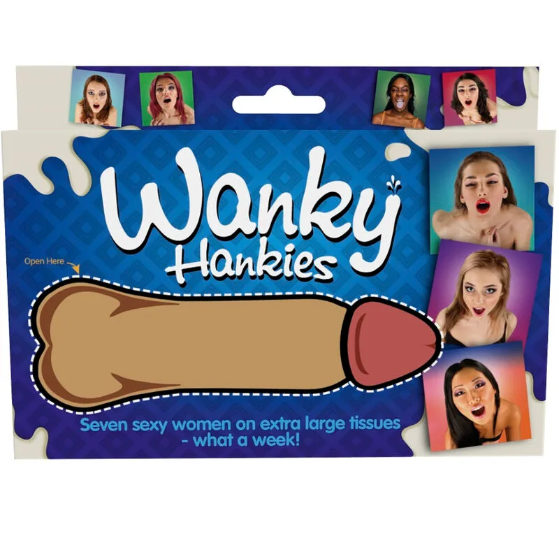 Wanky Hankies 7 Mouchoirs Extra Larges pour Femmes Spencer & Fleetwood