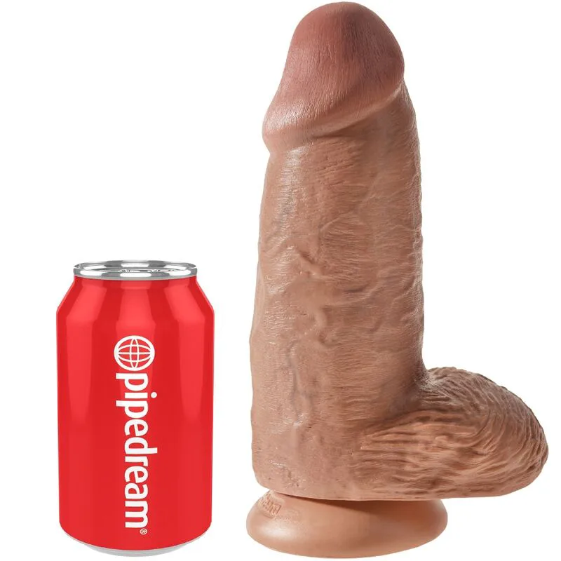 Gode Réaliste Chubby 23 cm Caramel King Cock