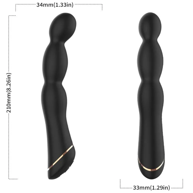 Vibromasseur Bambu Réglable Noir Armony