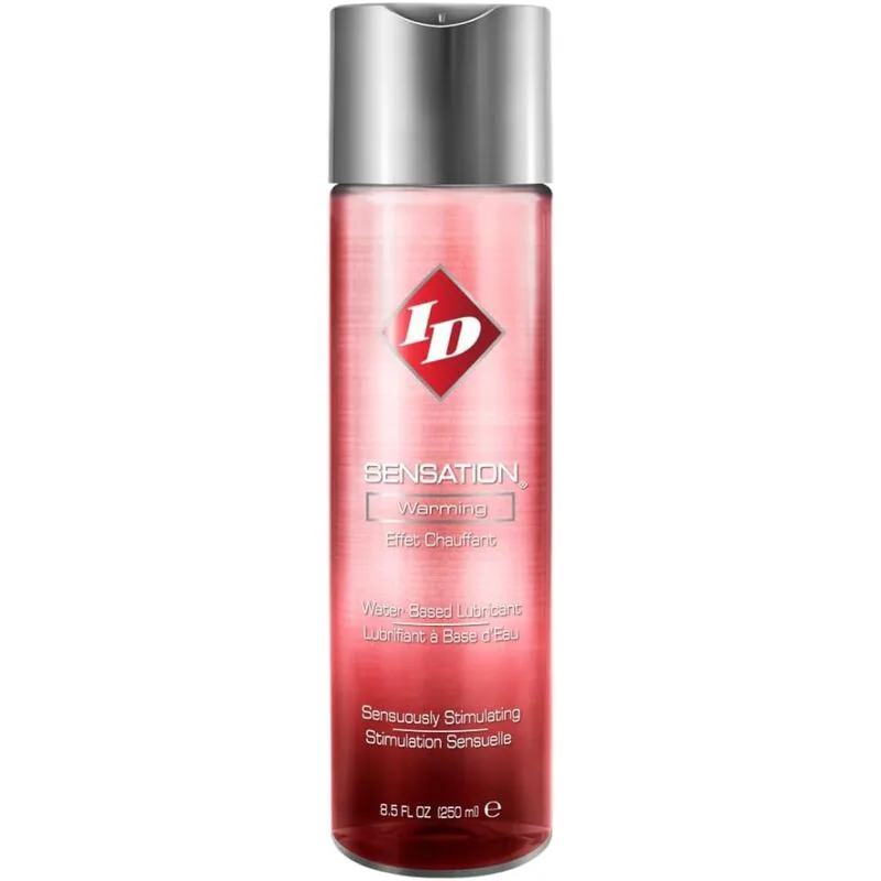Lubrifiant Base D'eau Effet Chaleur 250 ML Id Sensation lubrifiant chauffant