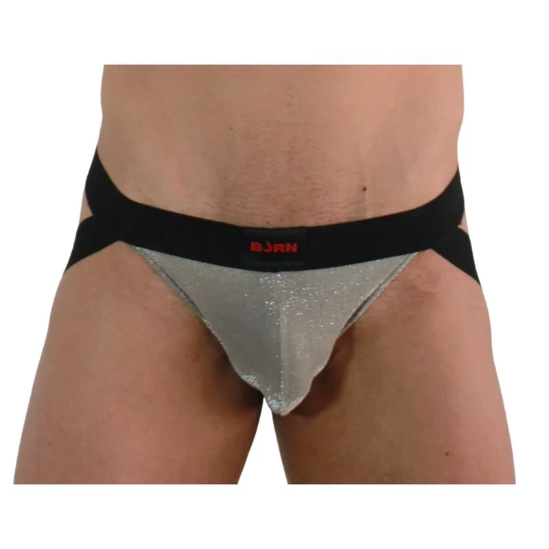 Jockstrap Beige Brillant / Noir l Burn