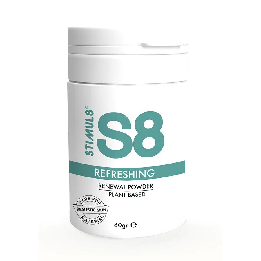 S8 Poudre Rafraîchissante Naturelle Renouvelante 60 Gr STIMUL8 hygiene entretien