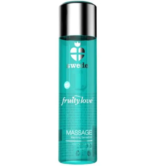Fruity Love Huile de Massage Effet Chauffant Cassis et Swede