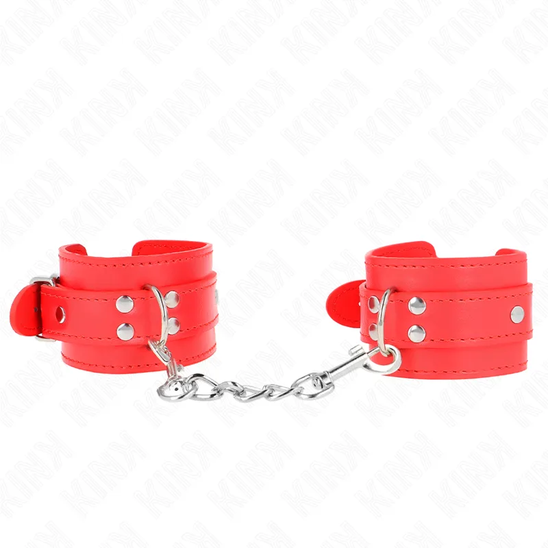 Menottes Simples Rouge Ajustables 20-23 cm x Kink