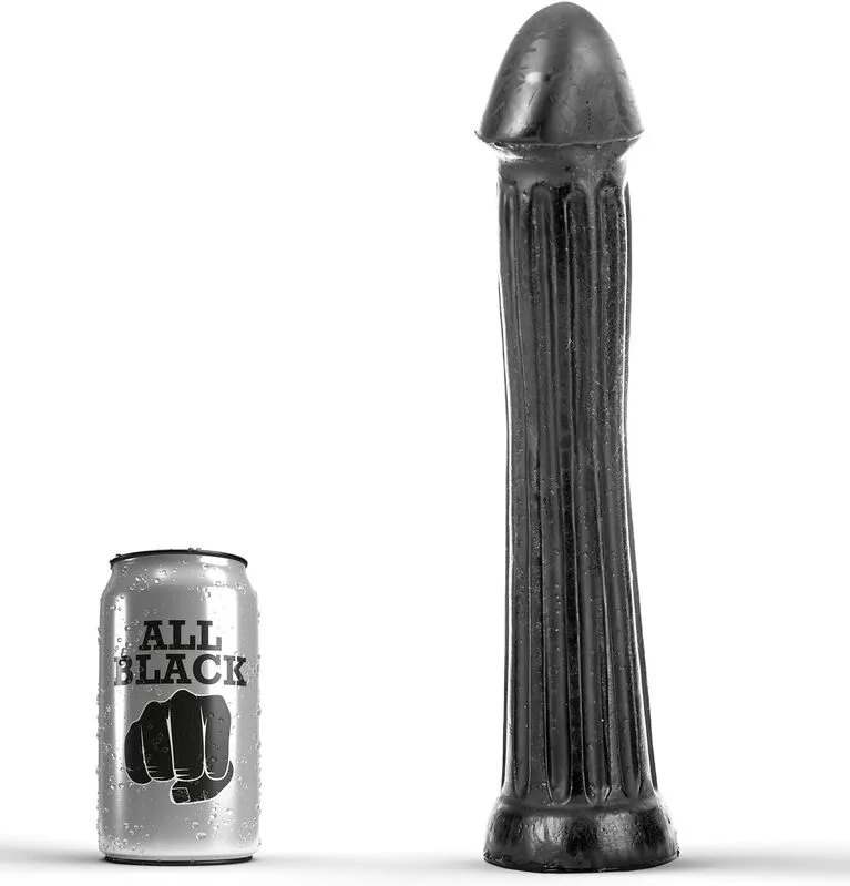 Gode Plug 31 CM All Black gode réaliste