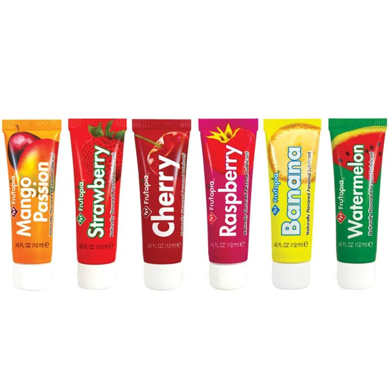 Lubrifiant Assortiment 5 Pack 12 ML Id Frutopia lubrifiant comestible