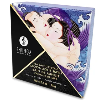 Sels de Bain a Goût Violet Exotique 75 Gr Shunga violet bien etre
