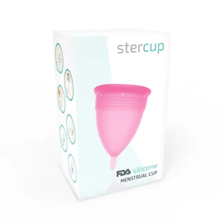 Coupe Menstruelle en Silicone Fda Rose - Taille L Stercup