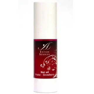 Huile Stimulante Chaleur Fraise 30 ml Extase Sensual