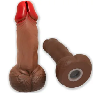 Tirelire Pénis Marron Diablo Picante marron jeu coquin
