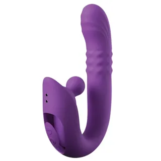 Harmoni Pro Vibromasseur Lapin Violet pour Point G