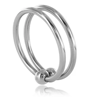 Anneau Double Acier Metal Dur 30mm Metal Hard