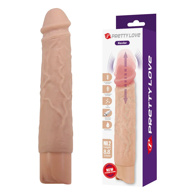 Kessler Gode Vibrant Réaliste avec 10 Modes de Vibration