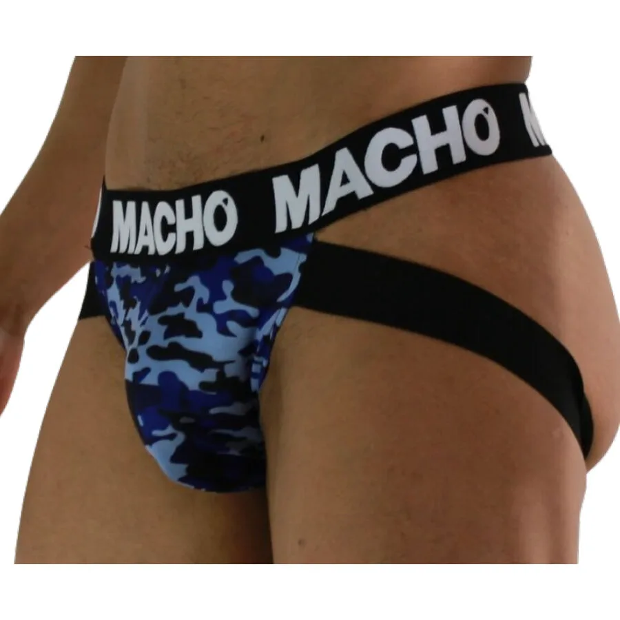 Mx28ma Jockstrap Bleu Militaire XL Macho
