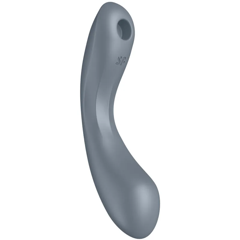 Stimulateur clitoridien Curve Trinity 1 Air Pulse Vibration Gris Satisfyer