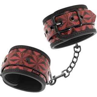 Menottes Premium Édition Rouge avec Doublure en Néoprène Begme rouge menottes