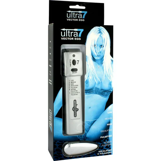 Stimulateur clitoridien ?uf Vibrant Ultra 7 Vector Seven Creations