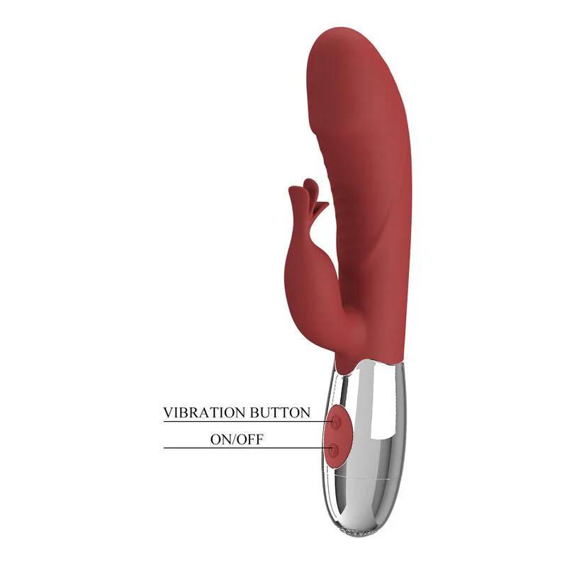 Vibromasseur Lapin en Plantes de Rose 30 Fonctions Pretty Love