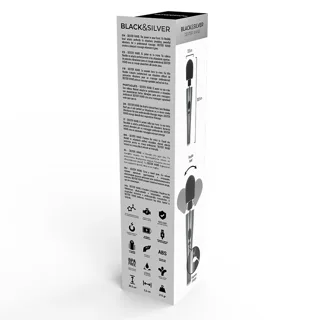 Vibromasseur Wand Dexter XXL Black&Silver vue 4
