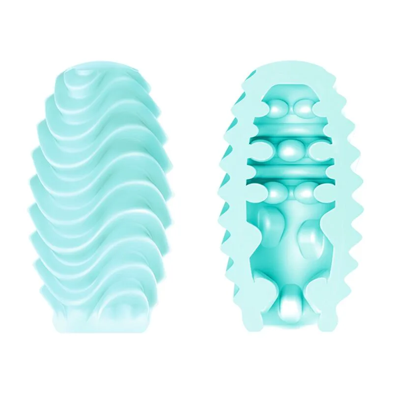 Oeuf Masturbateur Double Face Turquoise Pretty Love