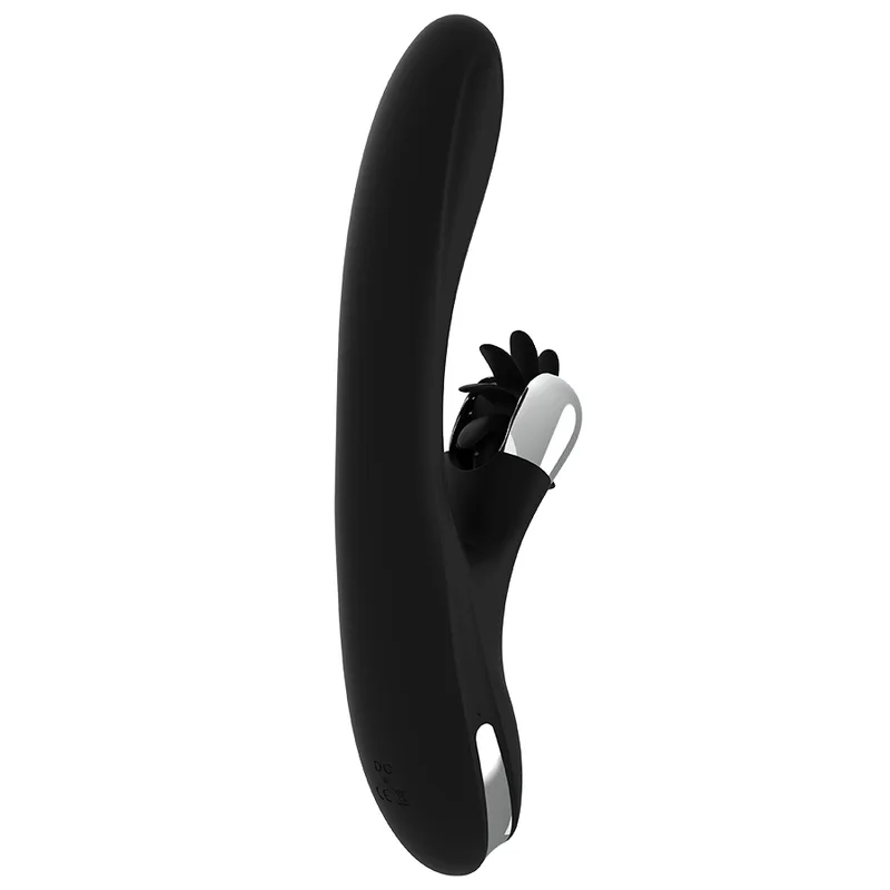 Vibromasseur Fonction Vague Bunny Grimm Black&Silver