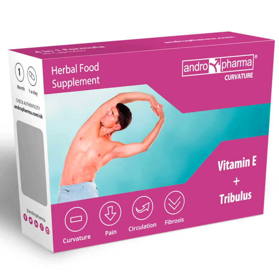 Andropharma Curvature – Complément Alimentaire pour le complements