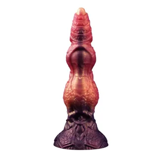 Savage Beastlord Tricolor Fantasy Gode en Silicone 24 cm