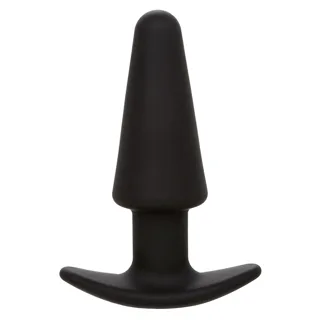 Rock Bottom Effilé Plug Anal 10 Vibrations Silicone Noir