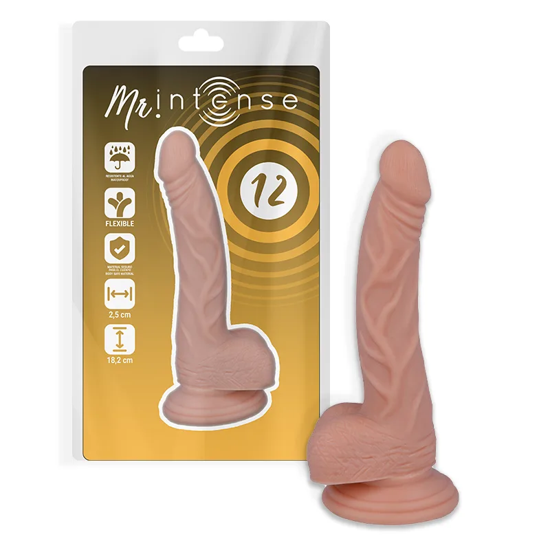 Gode Réaliste 18,2 x 2,5 cm Mr Intense