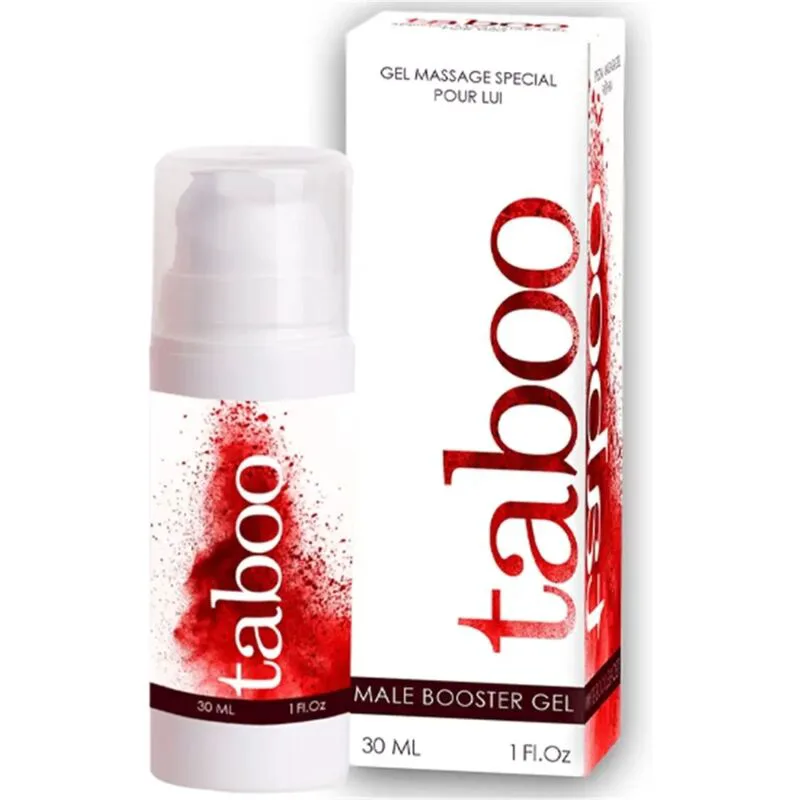 Aphrodisiaque Taboo Male Booster Gel pour l'Érection 30 ml Ruf