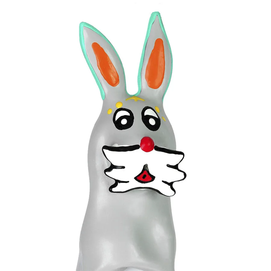 Préservatifs Fantaisie Peints à la Main en Forme de Lapin