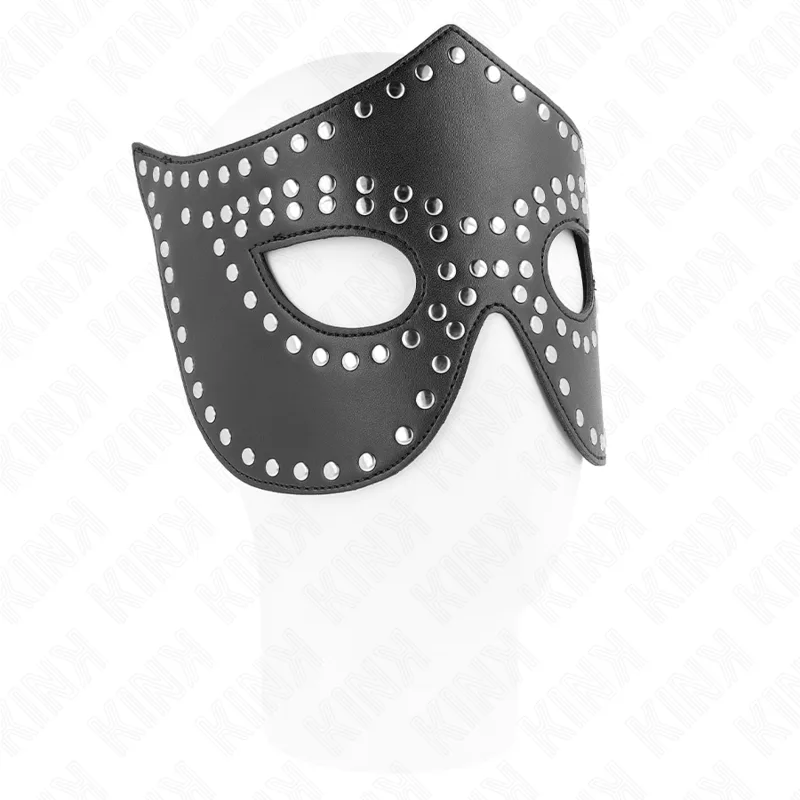 Masque en Cuirette à Rivets Modèle 2 30 X 12 CM Kink bâillon