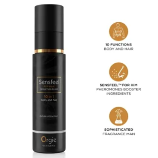 Sensfeel pour Homme Élixir de Séduction 10 en 1 Corps et Orgie bien etre