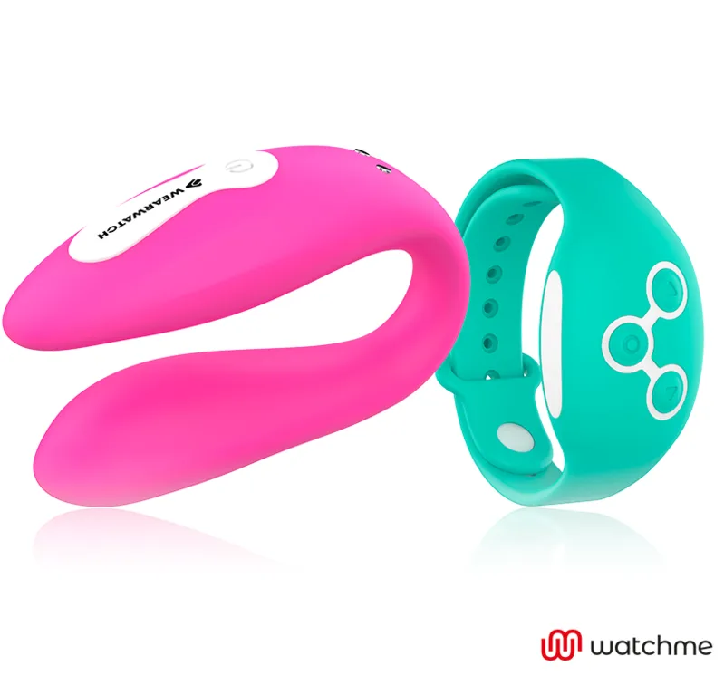 Vibromasseur Watchme Double Technologie Fuchsia / Eau de Wearwatch