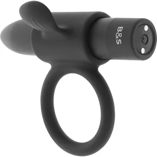 Bague Rechargeable Cameron Noir Black&silver noir cockring