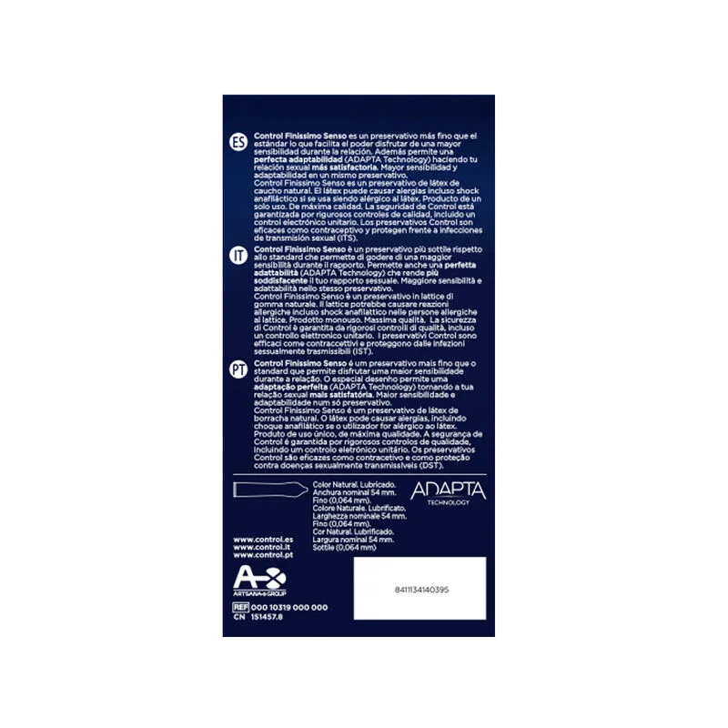 Adapta Préservatifs 24 Unités Control