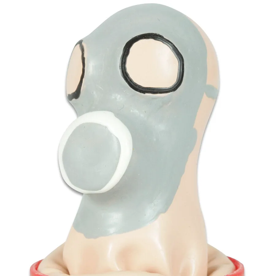 Masque à Gaz : préservatif fantaisie peint à la main Condomerie, objet décoratif