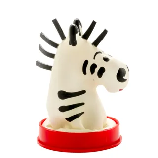 Zebra : préservatif fantaisie peint à la main Condomerie, objet décoratif