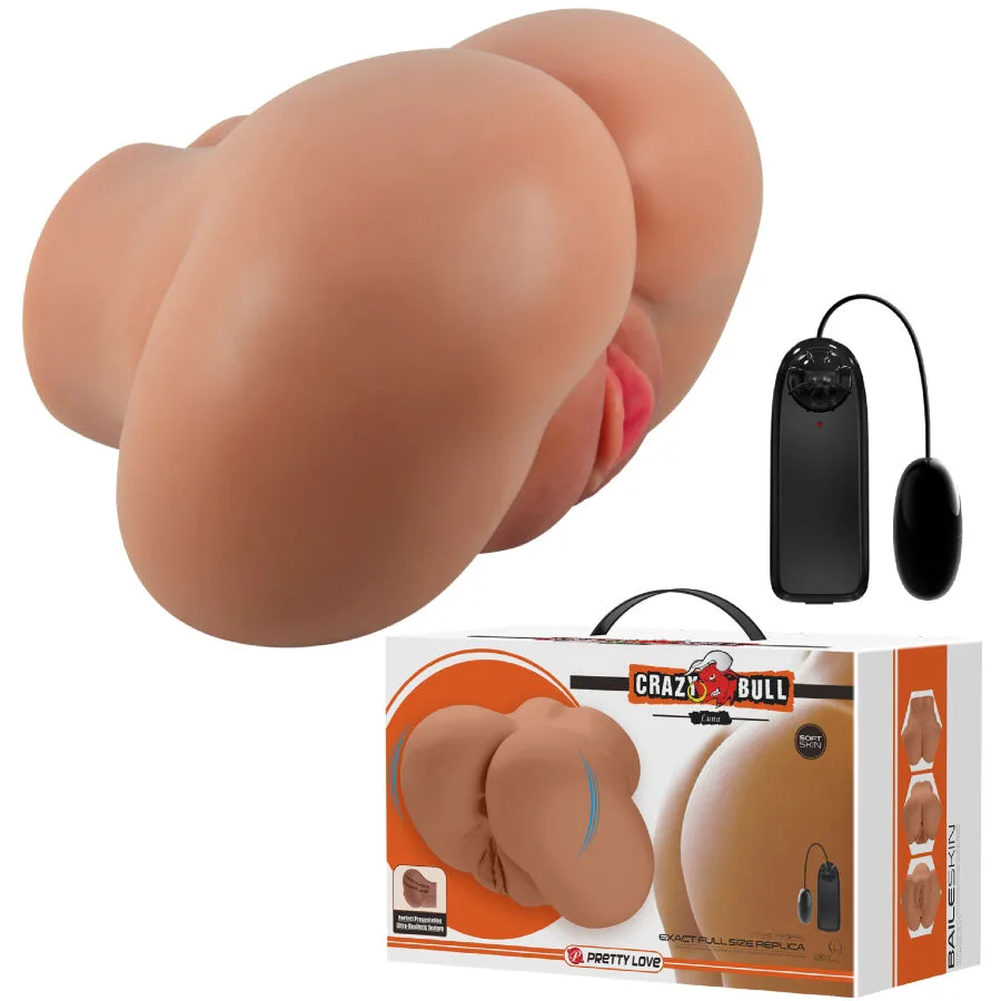 Luna Vibromasseur Fessier avec Contrôle Réaliste du Vagin