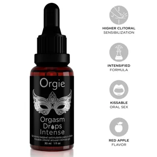 Gouttes Orgastiques Intenses et Excitantes Clitorielles Orgie aphrodisiaque femme