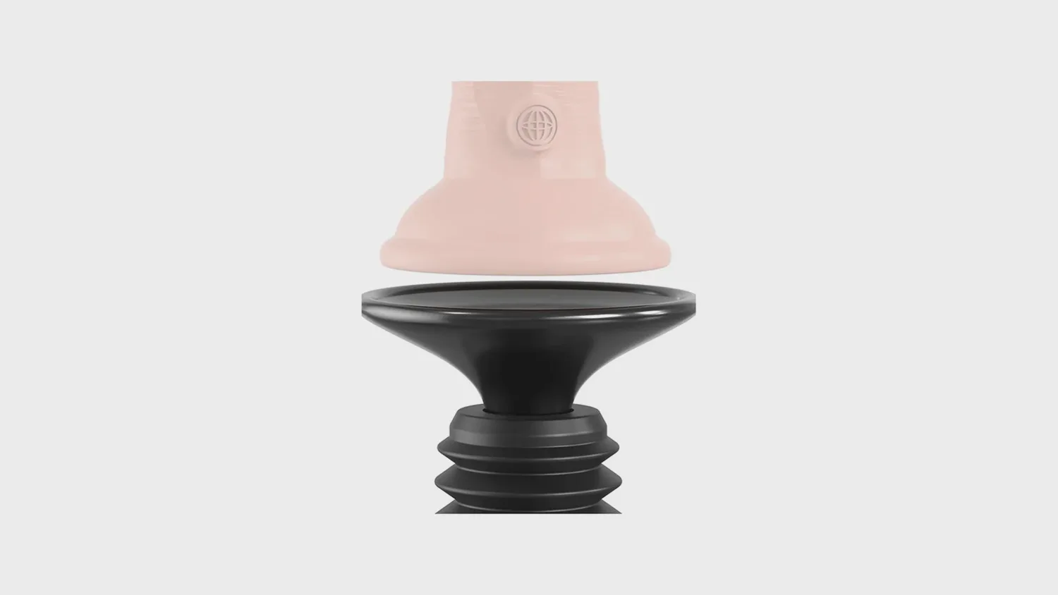 Plaque Push & Play du module Body Dock Thruster recevant la base à ventouse d'un gode