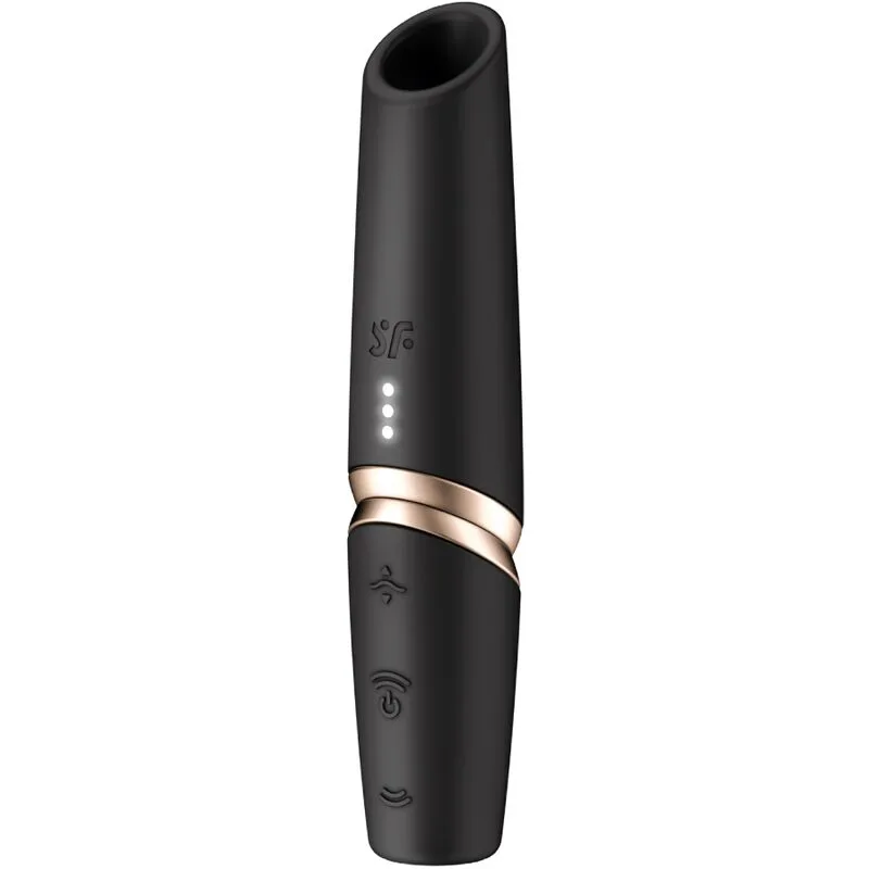 Stimulateur de Clitoris Perfect Kiss Wave Noir / Or Satisfyer