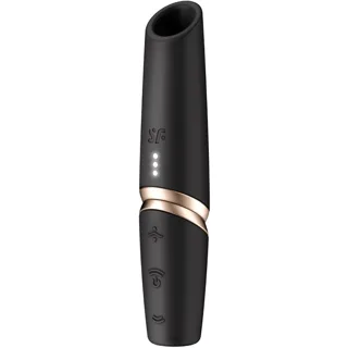 Stimulateur de Clitoris Perfect Kiss Wave Noir / Or Satisfyer
