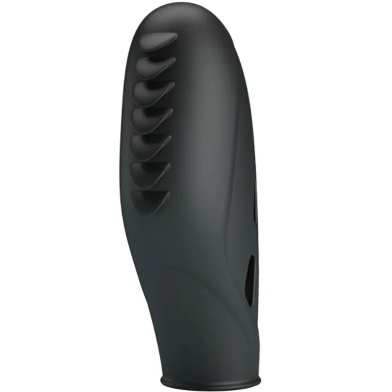 Vibromasseur Doigt en Silicone Gilo Noir Pretty Love